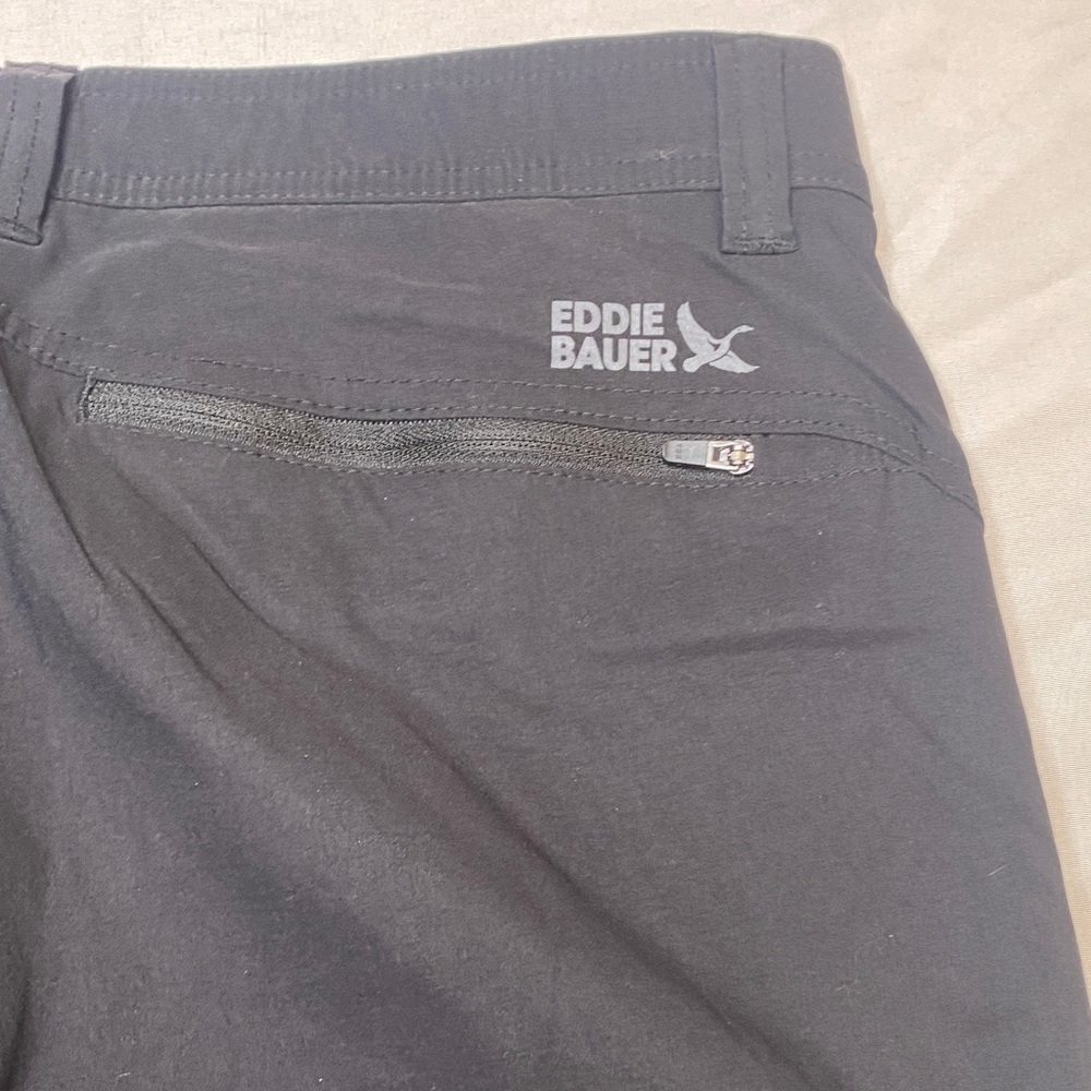 Eddie Bauer Men's Black Fleece Lined Pants Size 34X30 - Picture 10 of 13